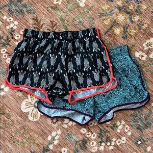 Patterned Athletic Shorts Set